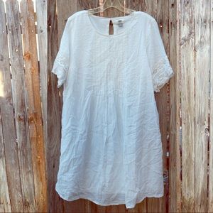 Old Navy White Lacy Dress